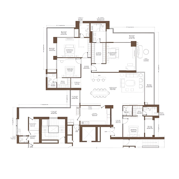 vilas javdekar 4BHK Floor Plan Type 2
